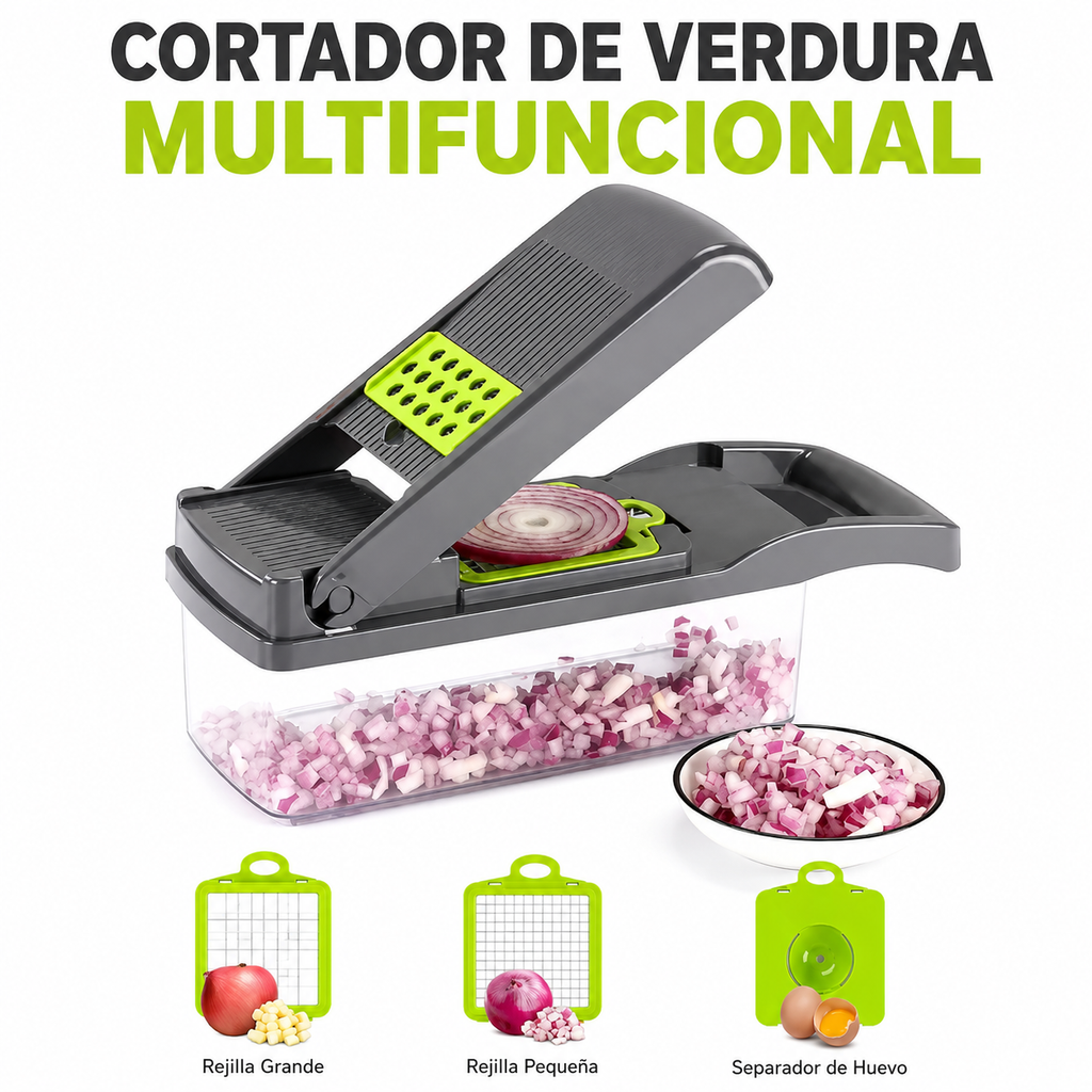 PICADOR DE VEGETALES SHOPER 14 EN 1