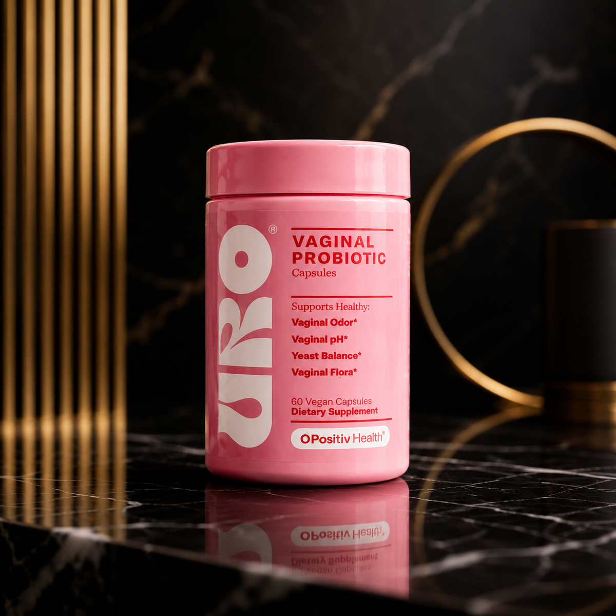 URO Vaginal Probiotics – Equilibrio del pH y Salud Vaginal Femenina